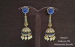 Doublet Jhumki 01253 - KRISHNA'S SWETA JEWELLERY