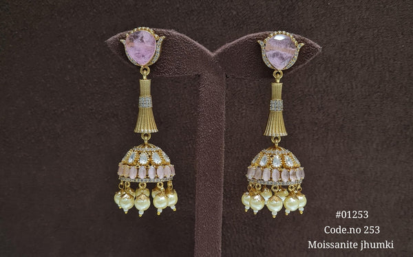 Doublet Jhumki 01253 - KRISHNA'S SWETA JEWELLERY