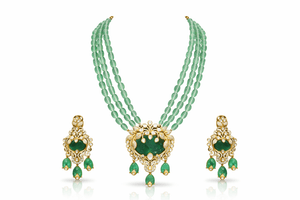 Doublet Mala 08556 - KRISHNA'S SWETA JEWELLERY