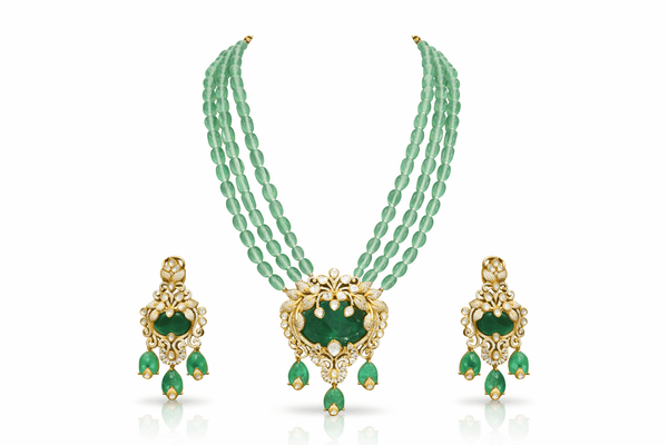 Doublet Mala 08556 - KRISHNA'S SWETA JEWELLERY