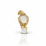 Doublet Parrot Brooch 09307 - KRISHNA'S SWETA JEWELLERY