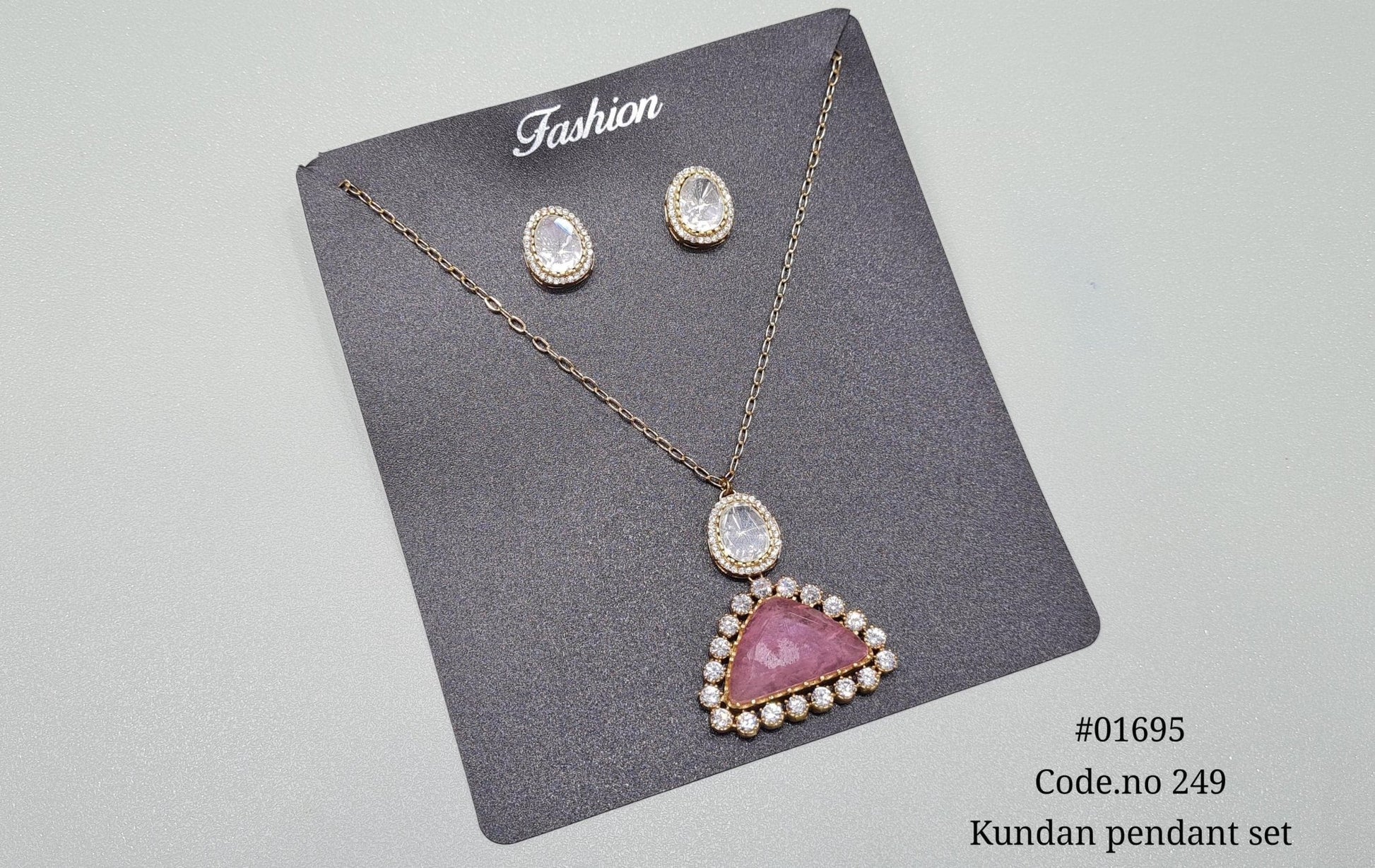 Doublet pendant 01695 - KRISHNA'S SWETA JEWELLERY