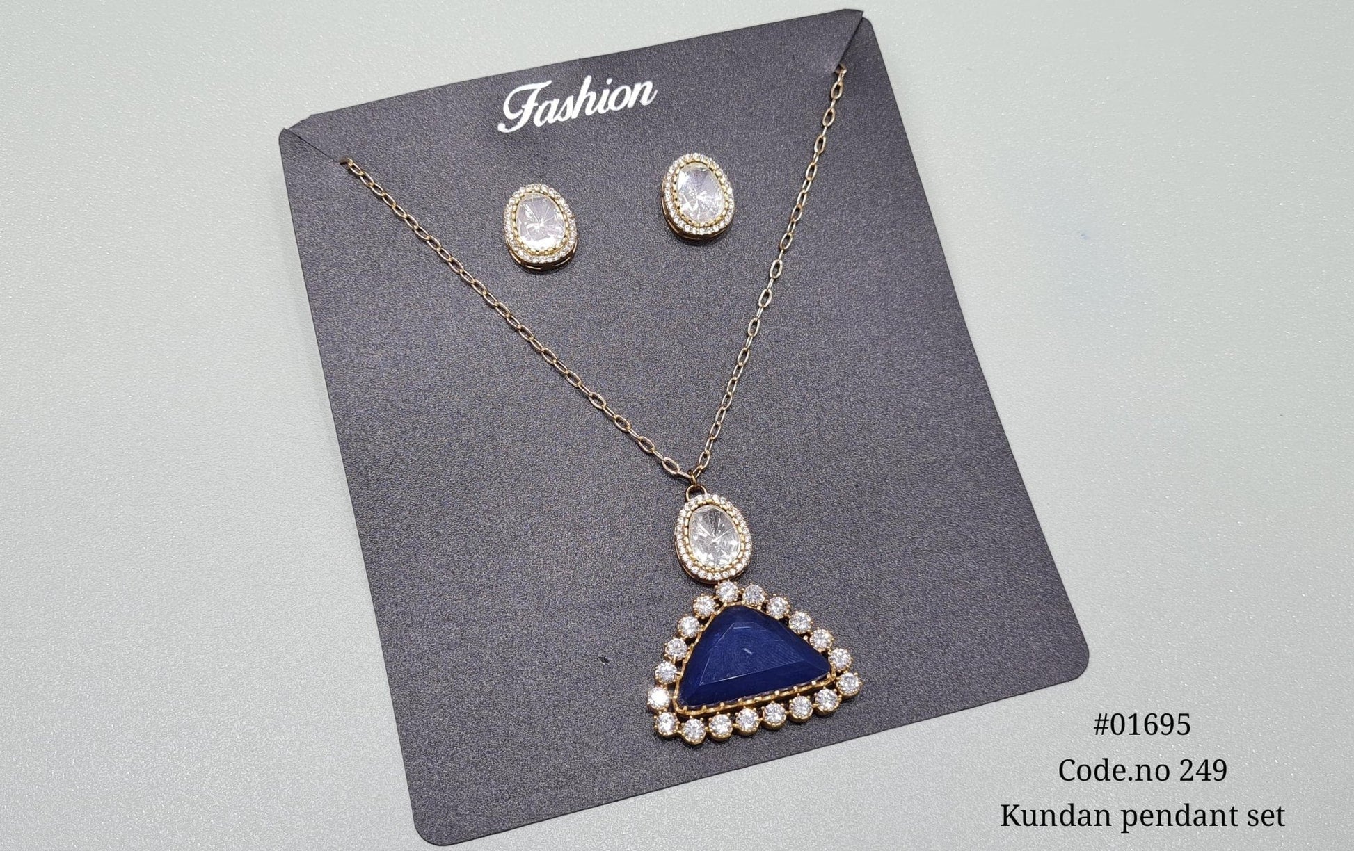 Doublet pendant 01695 - KRISHNA'S SWETA JEWELLERY