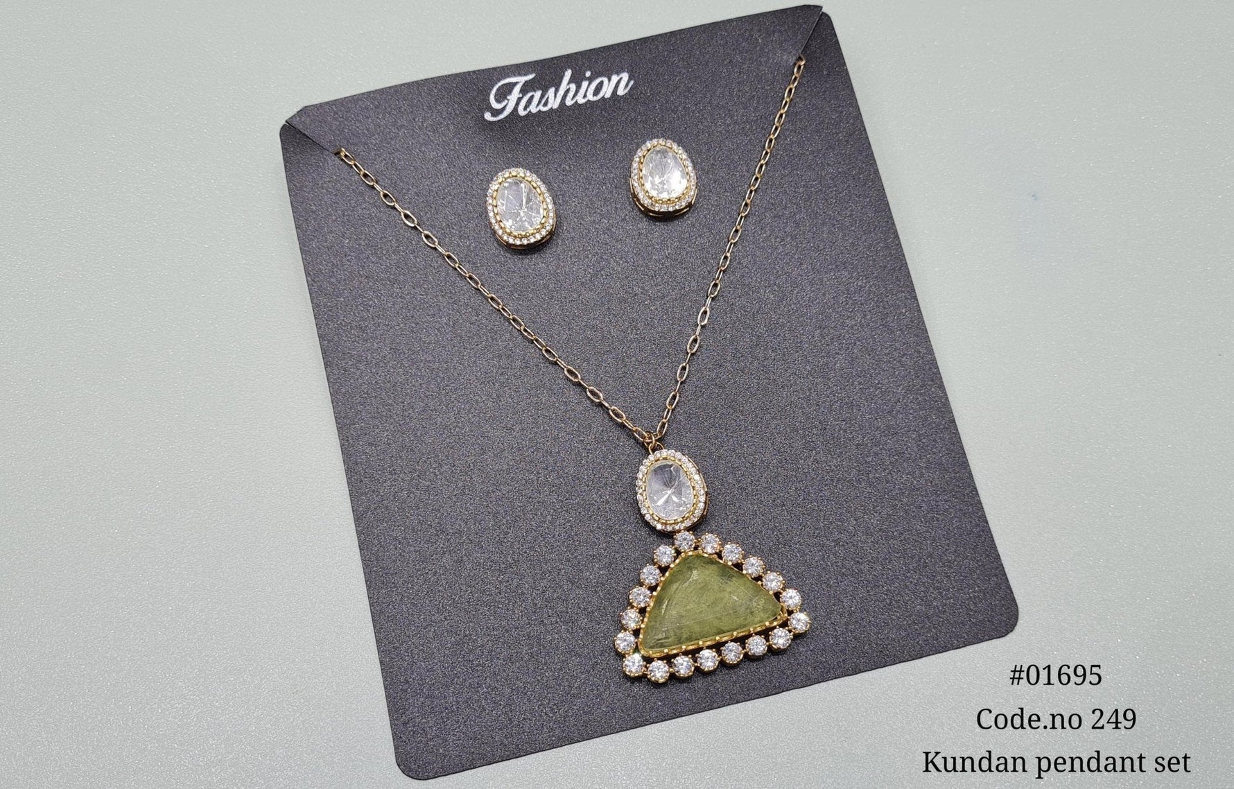 Doublet pendant 01695 - KRISHNA'S SWETA JEWELLERY