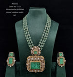 Doublet Pendant Long 01252 - KRISHNA'S SWETA JEWELLERY