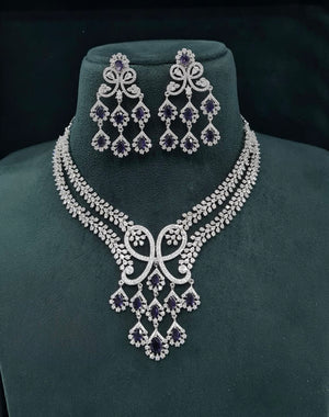Cz Necklace 07509