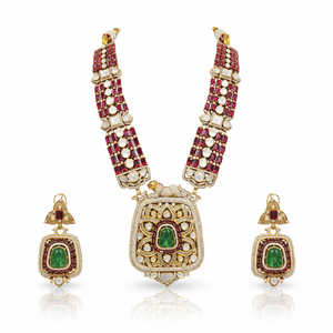 Rajwada Kundan Necklace 08966