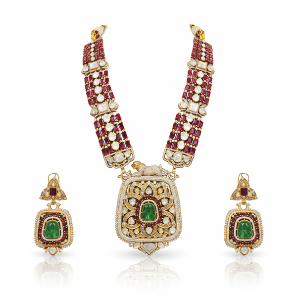 Rajwada Kundan Necklace 08966