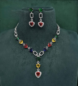 Cz Necklace 10246