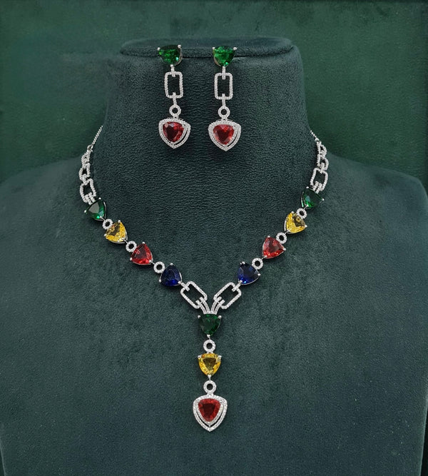 Cz Necklace 10246