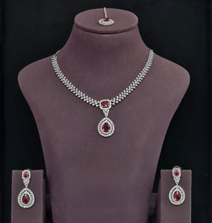 Cz Necklace 11342