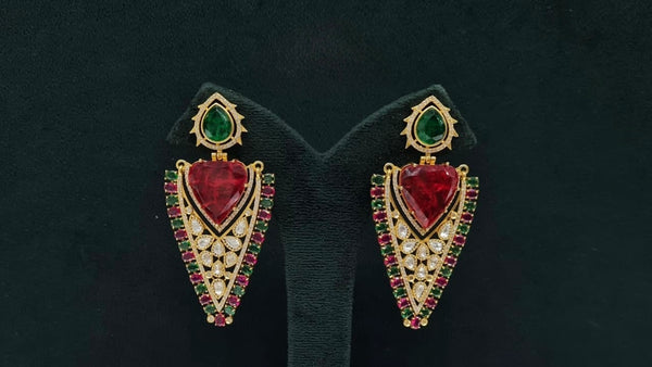 Kundan Earrings 08206