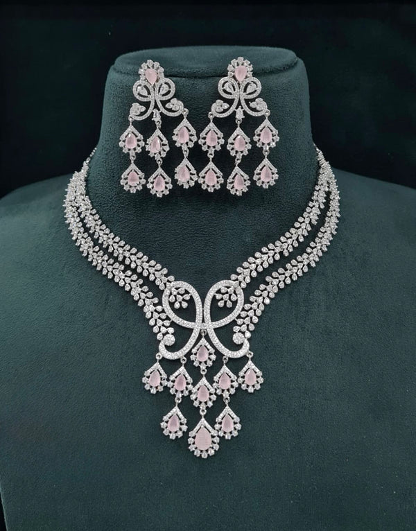 Cz Necklace 07509