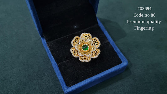 Kundan Fingerring 03694