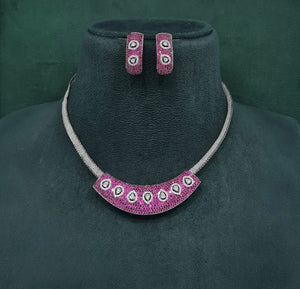 Cz Necklace 10107