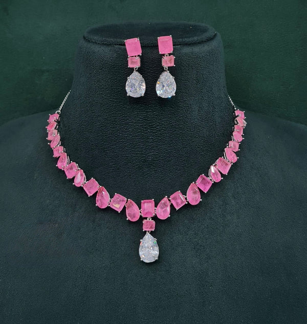 Cz Necklace 10097