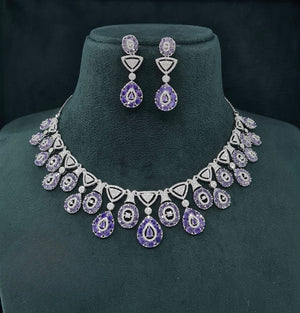 Cz Necklace 07586