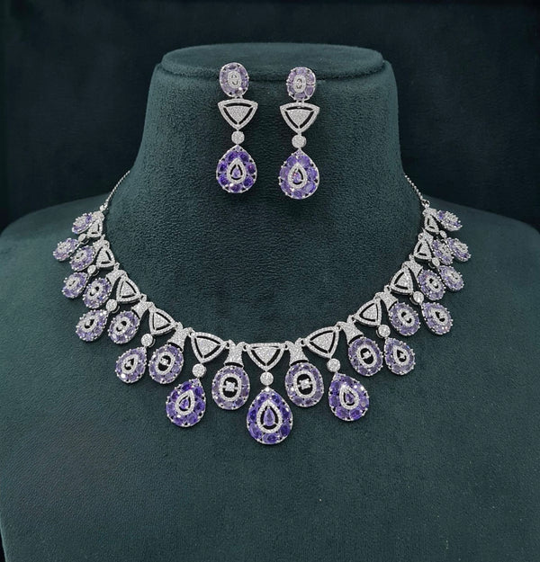 Cz Necklace 07586