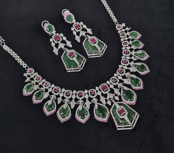 Cz Necklace 10585
