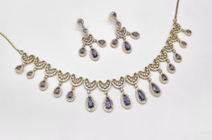 Cz Necklace 11114