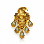 Eagle Brooch 08059 - Krishna's Sweta Jewellery
