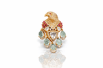 Eagle Brooch 08059 - KRISHNA'S SWETA JEWELLERY