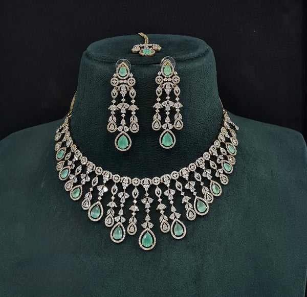 Cz Necklace 10259