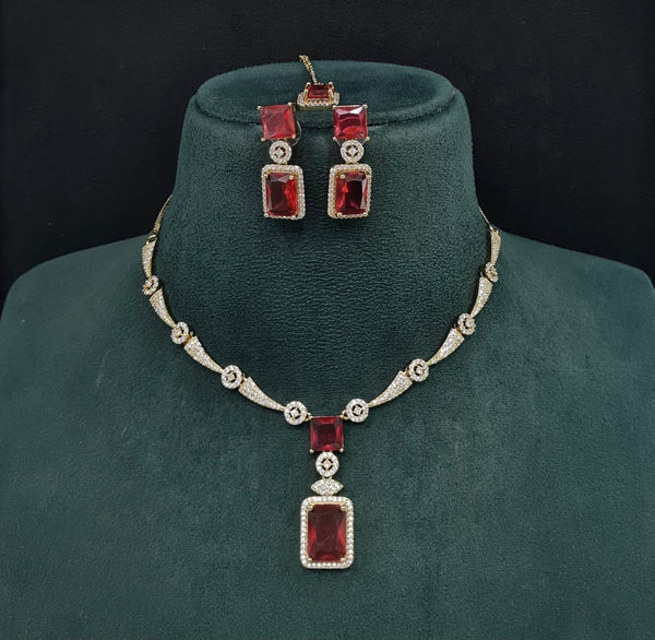 Cz Necklace 10260