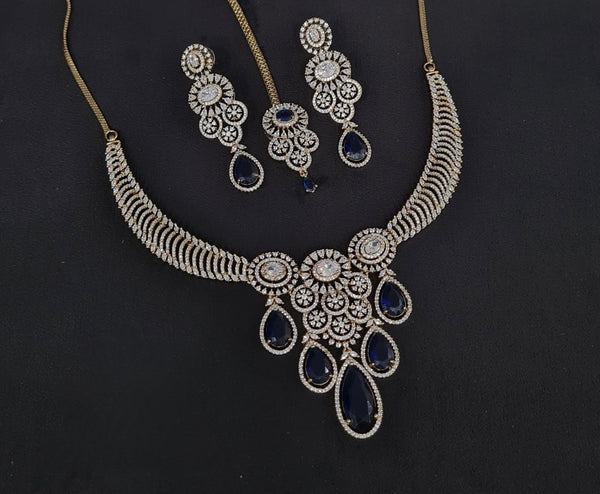 Cz Necklace 10257