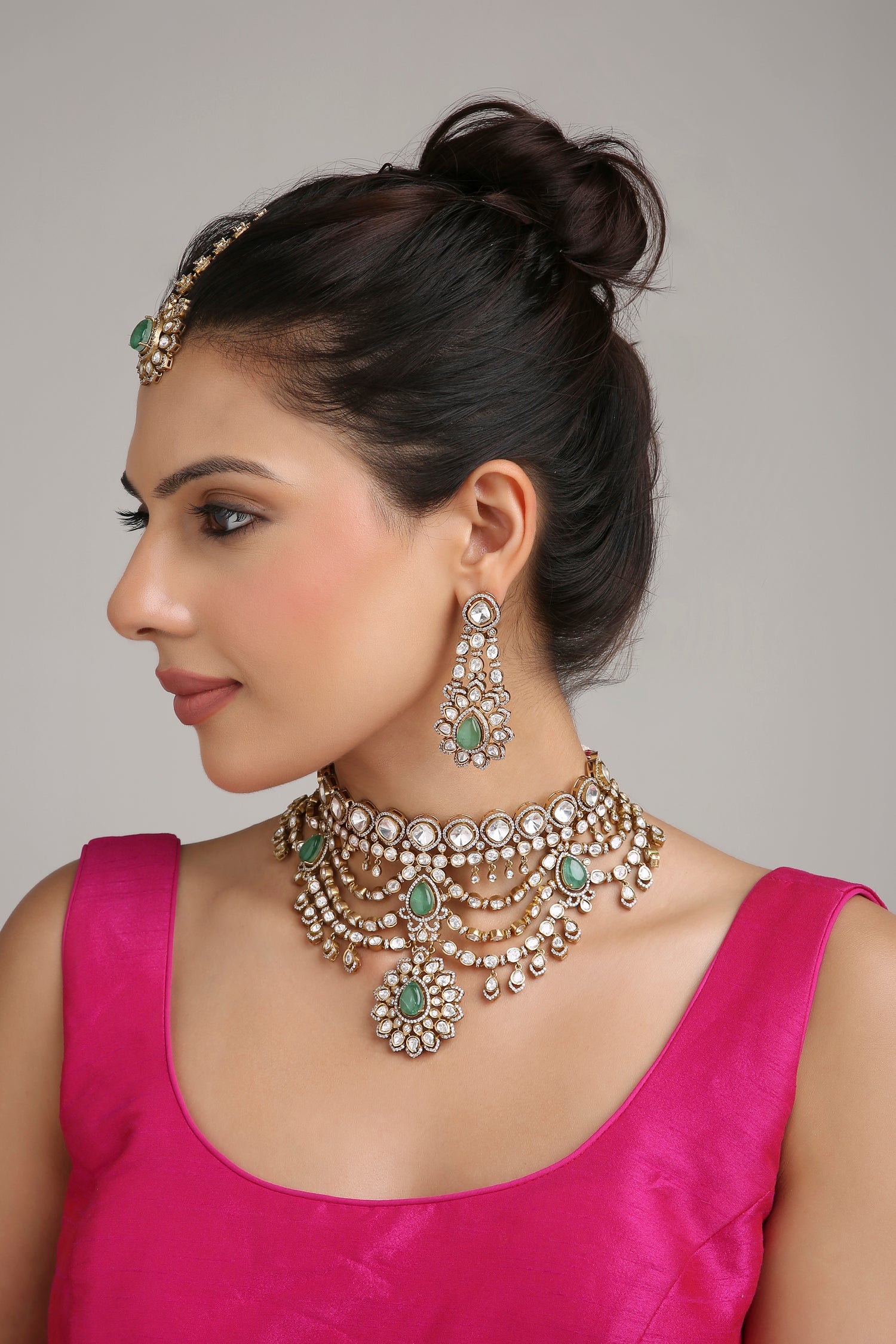 Kundan Bride Set 08105