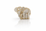 Elephant Brooch 02069 - KRISHNA'S SWETA JEWELLERY