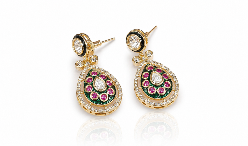 Kundan Earrings 11391