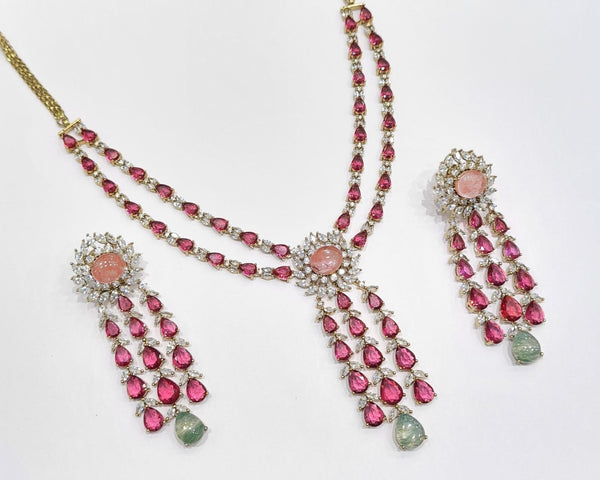 Cz Necklace 10310