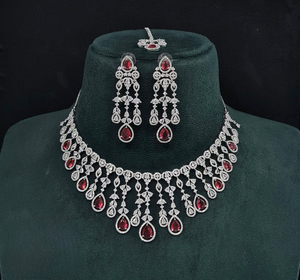 Cz Necklace 10259