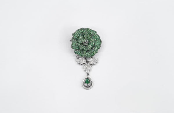 Cz Brooch 11100