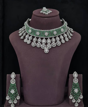 Cz Necklace 11406