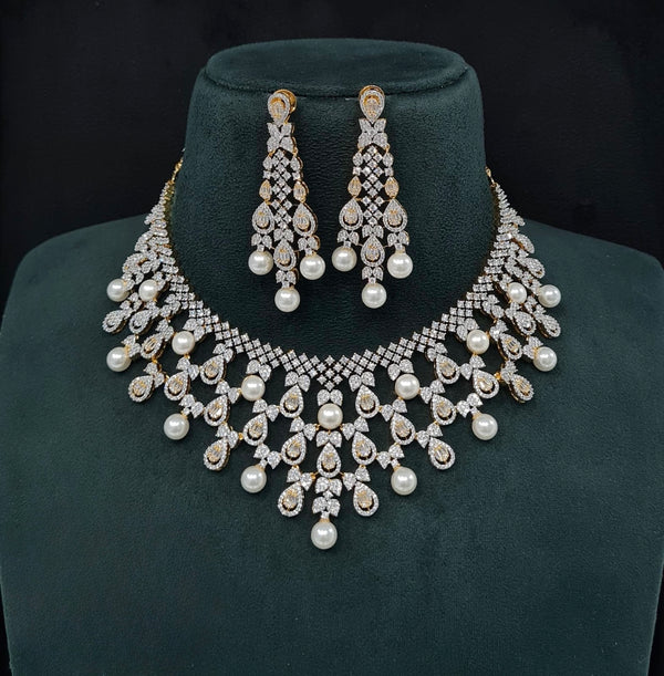 Cz Necklace 10106