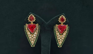 Kundan Earrings 08206