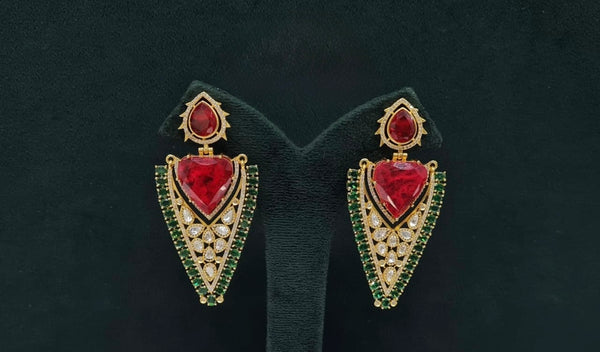 Kundan Earrings 08206