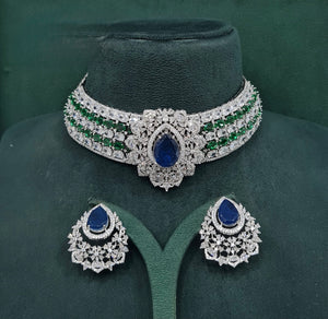 Cz Necklace 10358
