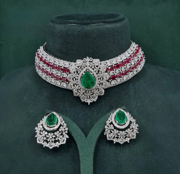 Cz Necklace 10358