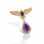 Falcon Brooch 08698 - KRISHNA'S SWETA JEWELLERY