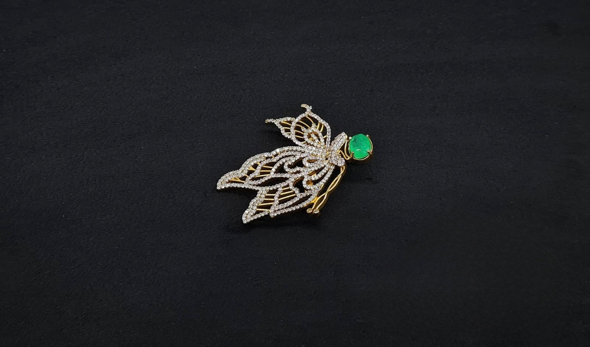 Fancy Brooch 10999 - KRISHNA'S SWETA JEWELLERY