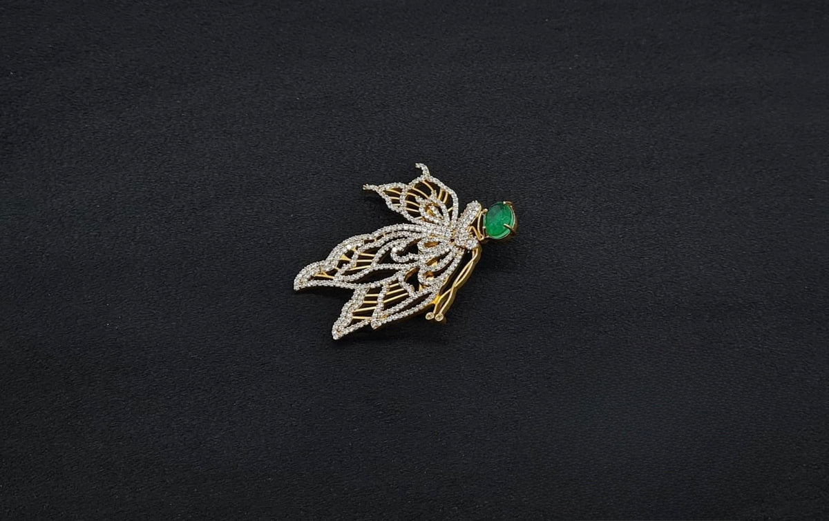 Fancy Brooch 10999 - KRISHNA'S SWETA JEWELLERY