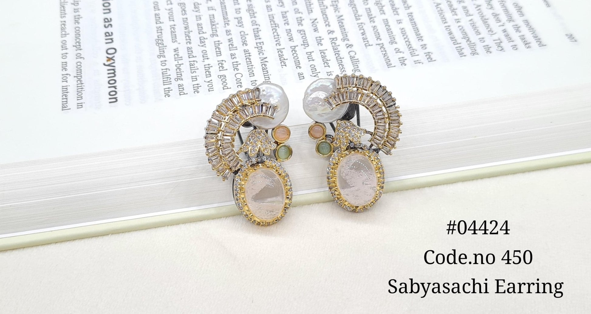 Fancy Earrings 04424 - KRISHNA'S SWETA JEWELLERY