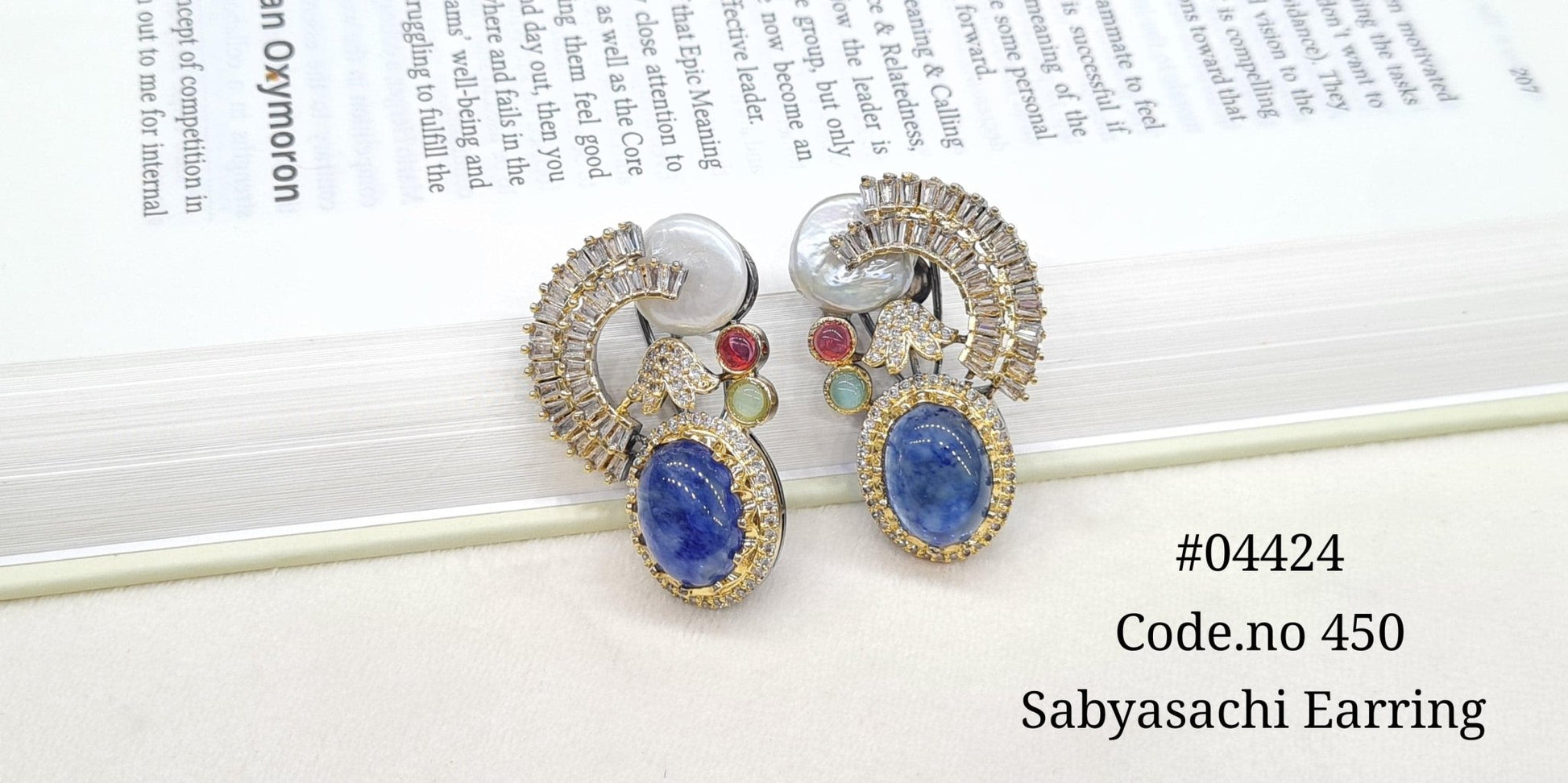 Fancy Earrings 04424 - KRISHNA'S SWETA JEWELLERY