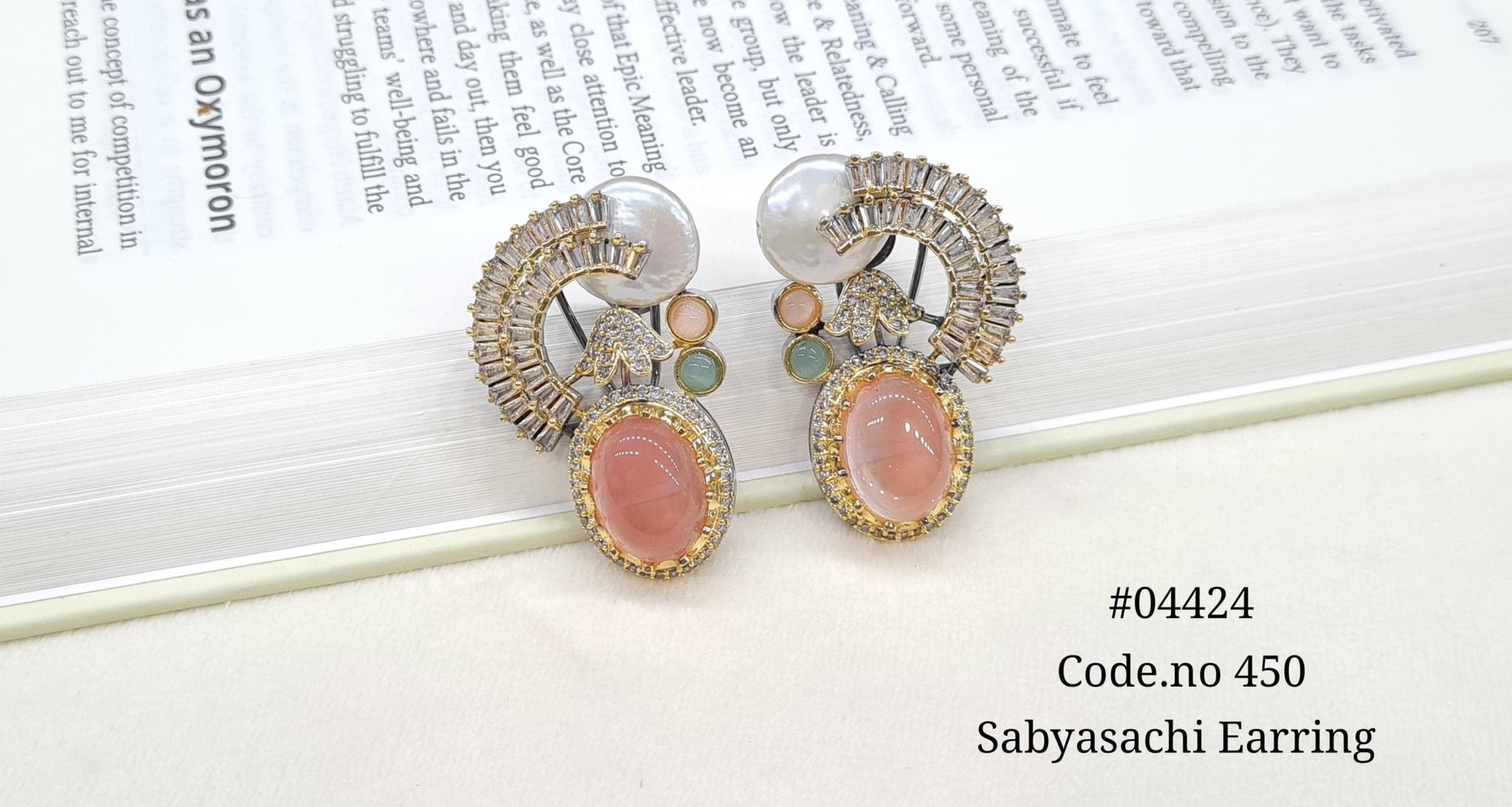 Fancy Earrings 04424 - KRISHNA'S SWETA JEWELLERY
