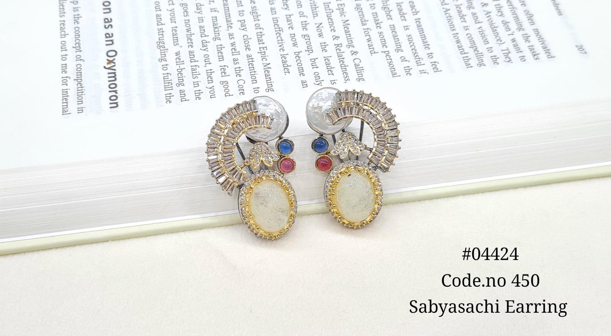 Fancy Earrings 04424 - KRISHNA'S SWETA JEWELLERY