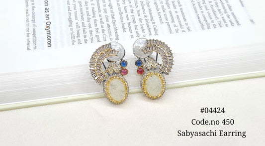 Fancy Earrings 04424 - KRISHNA'S SWETA JEWELLERY