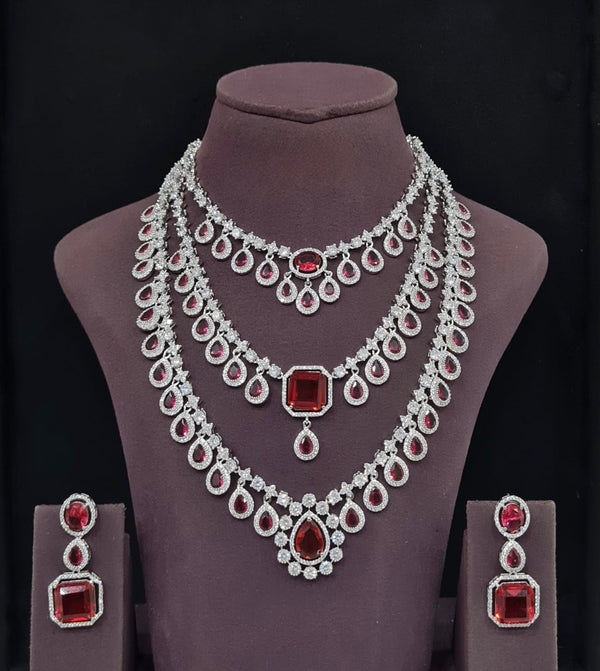 Cz Necklace 11427